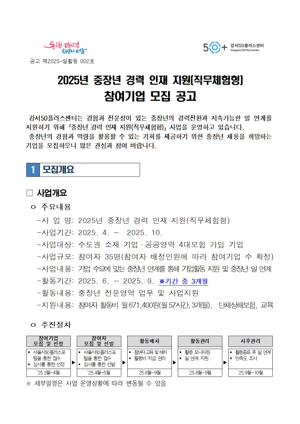 1.+중장년경력인재지원(직무체험형)-강서50플러스센터+참여기업+모집+공고문001.jpg